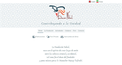 Desktop Screenshot of fundacionnehal.org